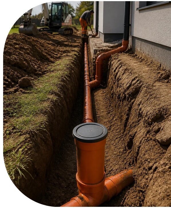Прокладка канализации в частном доме в Бердске от 52060 р. | АПаруса-Брд
